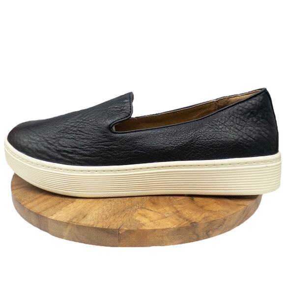 Sofft Somers Slip On Sneaker Loafer Black Leather Comfort Low Top Women 10 M - Picture 2 of 8